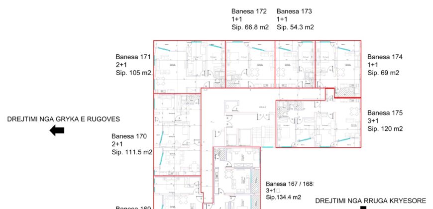 Banesa 167/168 Blloku i Ri “C” Hyrja 2***REZERVUAR