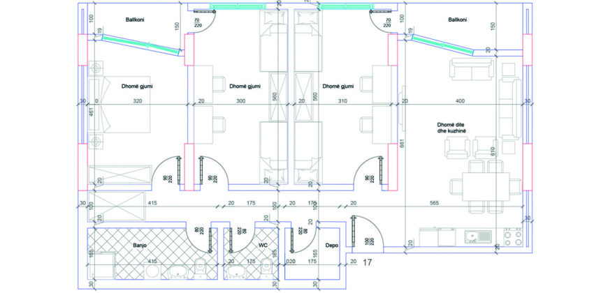 Banesa 309 Blloku i Ri “C” Hyrja 3**REZERVUAR