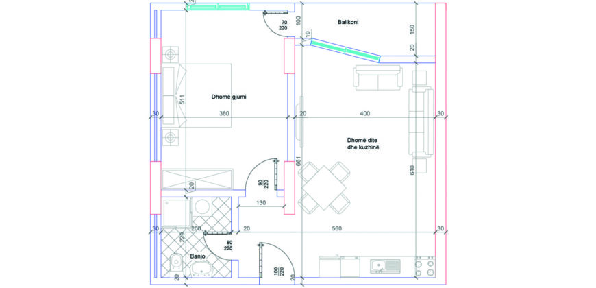 Banesa 310 Blloku i Ri “C” Hyrja 3