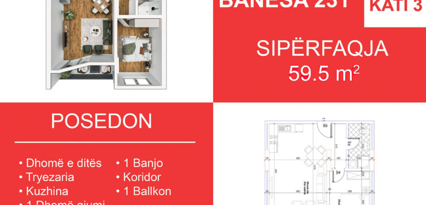 Banesa 231 Blloku i Ri “C” Hyrja 3**REZERVUAR