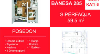 Banesa 285 Blloku i Ri “C” Hyrja 3**REZERVUAR