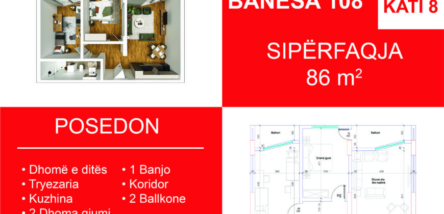 Banesa 108 Blloku i Ri “C” Hyrja 1**REZERVUAR