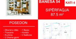 Banesa 54 Blloku i Ri “C” Hyrja 1 Rezervuar Xhevdet Shala /SP