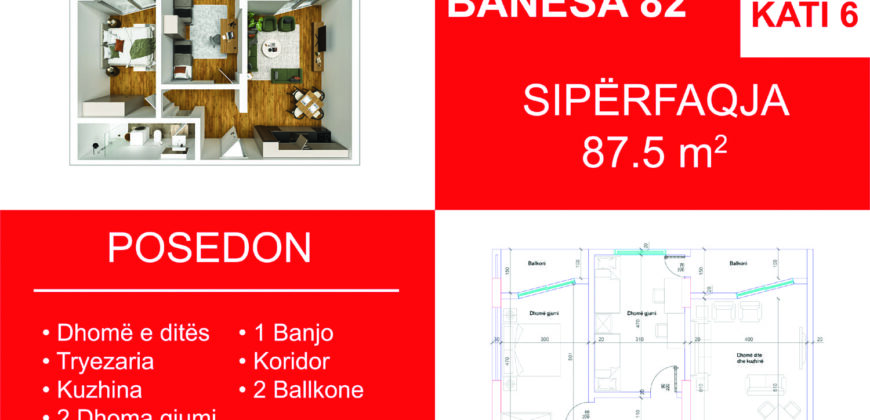 Banesa 82 Blloku i Ri “C” Hyrja 1 REZERVUAR