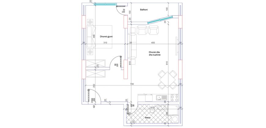 Banesa 183 Blloku i Ri “C” Hyrja 2**Rezervuar