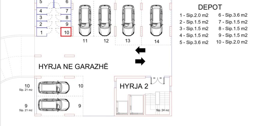 Depo Nr. 10 Blloku i Ri “C” Hyrja 2
