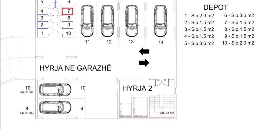 Depo Nr. 7 Blloku i Ri “C” Hyrja 2