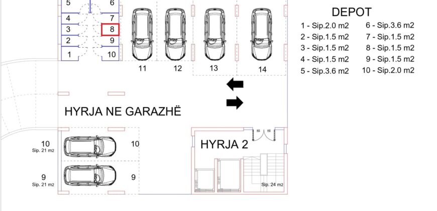 Depo Nr. 8 Blloku i Ri “C” Hyrja 2