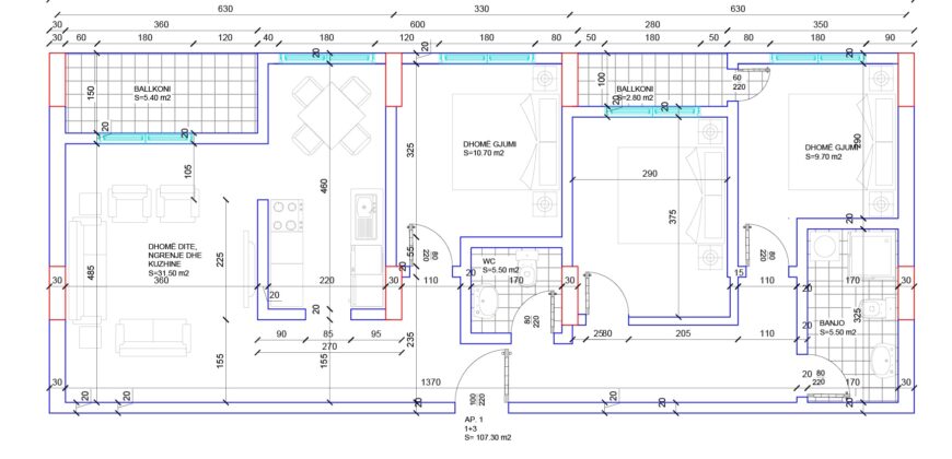 Banesa 328 Blloku i Ri “C4-C12” Hyrja C4