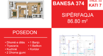 Banesa 374 Blloku i Ri “C4-C12” Hyrja C4