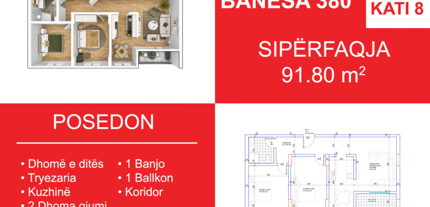 Banesa 380 Blloku i Ri “C4-C12” Hyrja C4