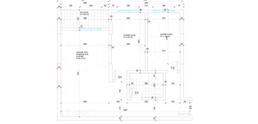 Banesa 453 Blloku i Ri “C4-C12” Hyrja C5 Banesa 453 Blloku i Ri “C4-C12” Hyrja C5