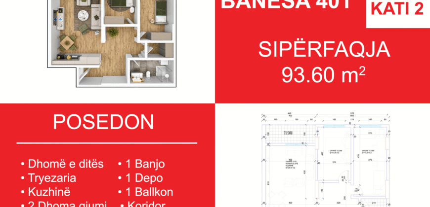 Banesa 401 Blloku i Ri “C4-C12” Hyrja C5