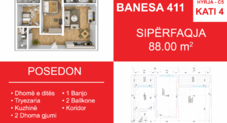 Banesa 411 Blloku i Ri “C4-C12” Hyrja C5