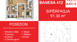 Banesa 412 Blloku i Ri “C4-C12” Hyrja C5