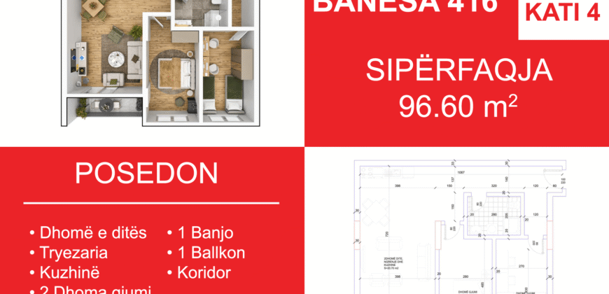 Banesa 416 Blloku i Ri “C4-C12” Hyrja C5