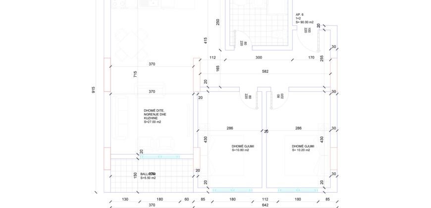 Banesa 461 Blloku i Ri “C4-C12” Hyrja C6