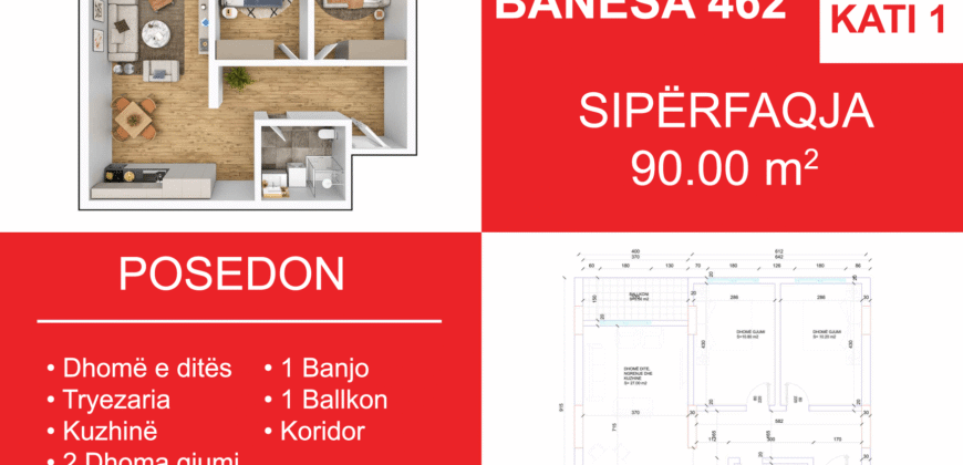 Banesa 462 Blloku i Ri “C4-C12” Hyrja C6