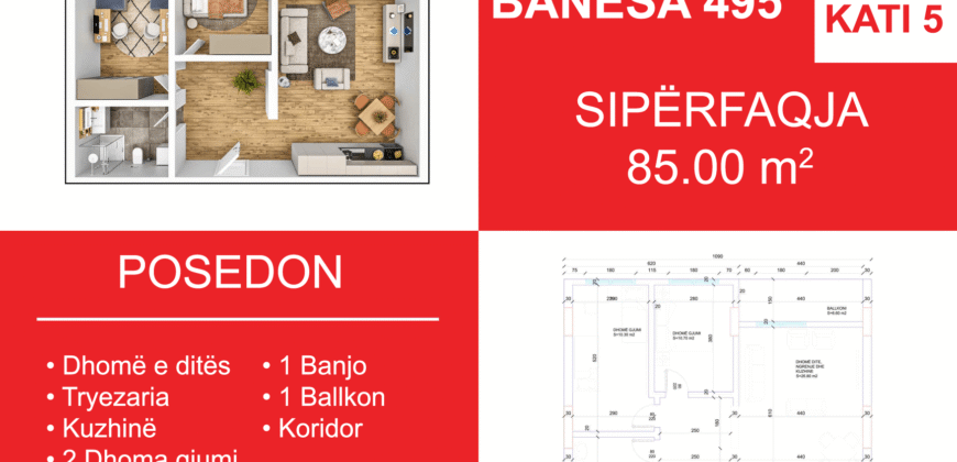 Banesa 495 Blloku i Ri “C4-C12” Hyrja C6**REZERVUAR