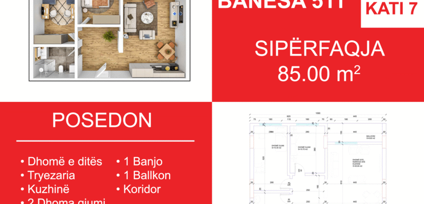 Banesa 511 Blloku i Ri “C4-C12” Hyrja C6