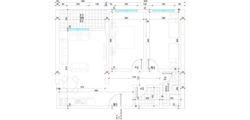 Banesa 554 Blloku i Ri “C4-C12” Hyrja C7***REZERVUAR