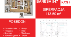 Banesa 547 Blloku i Ri “C4-C12” Hyrja C7**REZEREVUAR