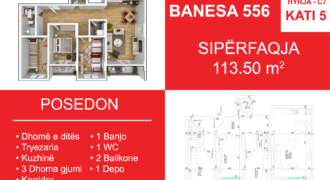 Banesa 556 Blloku i Ri “C4-C12” Hyrja C7