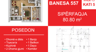 Banesa 557 Blloku i Ri “C4-C12” Hyrja C7**REZERVUAR