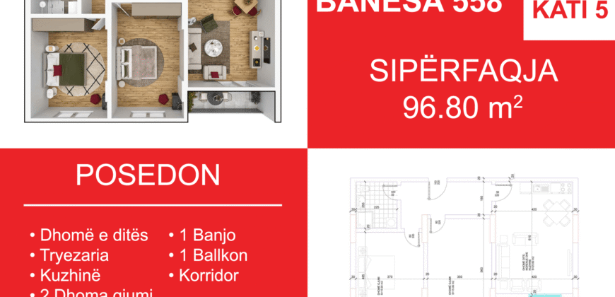 Banesa 558 Blloku i Ri “C4-C12” Hyrja C7
