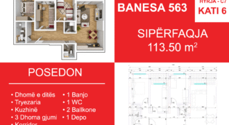 Banesa 563 Blloku i Ri “C4-C12” Hyrja C7