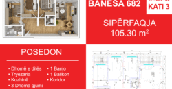 Banesa 682 Blloku i Ri “C4-C12” Hyrja C9***REZERVUAR