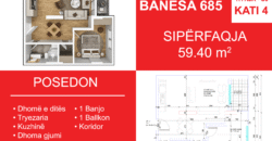 Banesa 685 Blloku i Ri “C4-C12” Hyrja C9
