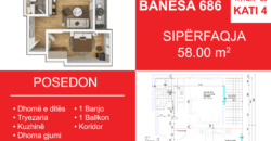 Banesa 686 Blloku i Ri “C4-C12” Hyrja C9**REZERVUAR