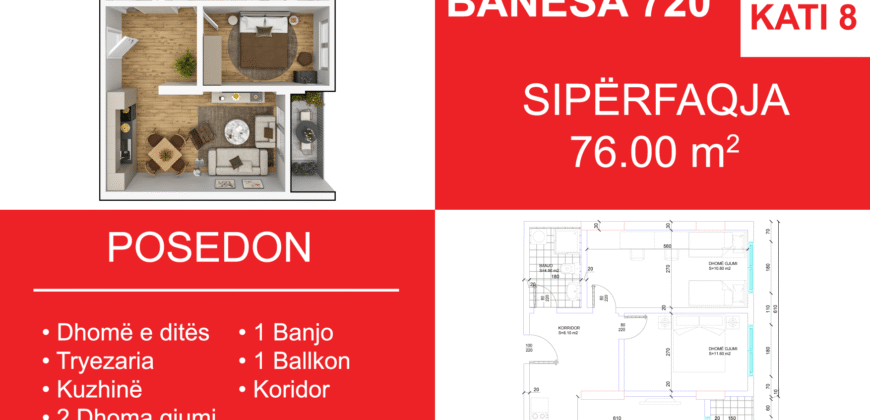 Banesa 720 Blloku i Ri “C4-C12” Hyrja C9