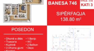 Banesa 746 Blloku i Ri “C4-C12” Hyrja C10