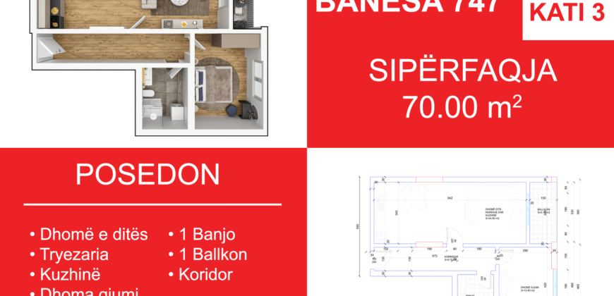 Banesa 747 Blloku i Ri “C4-C12” Hyrja C10