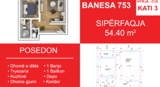 Banesa 753 Blloku i Ri “C4-C12” Hyrja C10