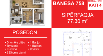 Banesa 758 Blloku i Ri “C4-C12” Hyrja C10