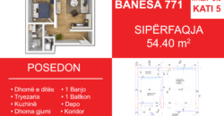 Banesa 771 Blloku i Ri “C4-C12” Hyrja C10*REZERVUAR