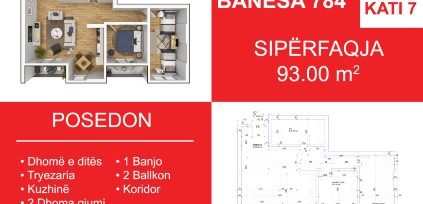 Banesa 784 Blloku i Ri “C4-C12” Hyrja C10