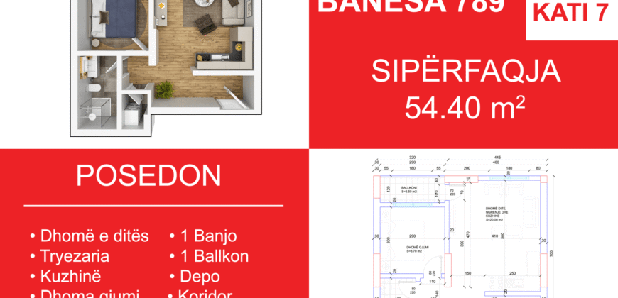 Banesa 789 Blloku i Ri “C4-C12” Hyrja C10