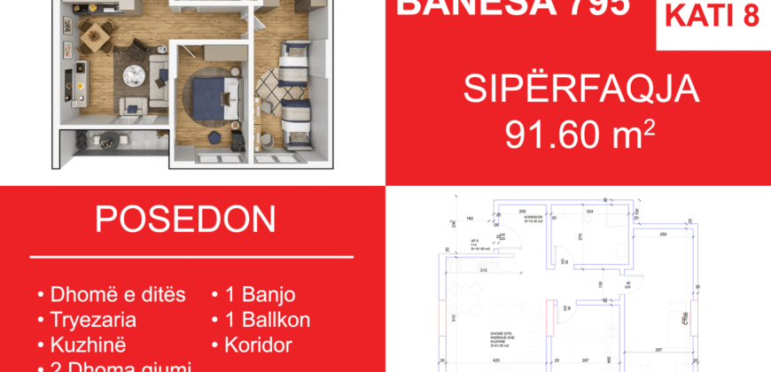 Banesa 795 Blloku i Ri “C4-C12” Hyrja C10