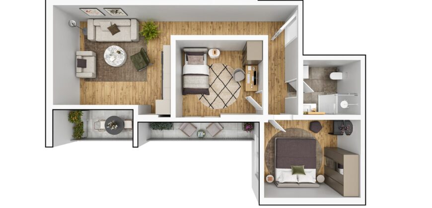 Banesa 632 Blloku i Ri “C4-C12” Hyrja C8