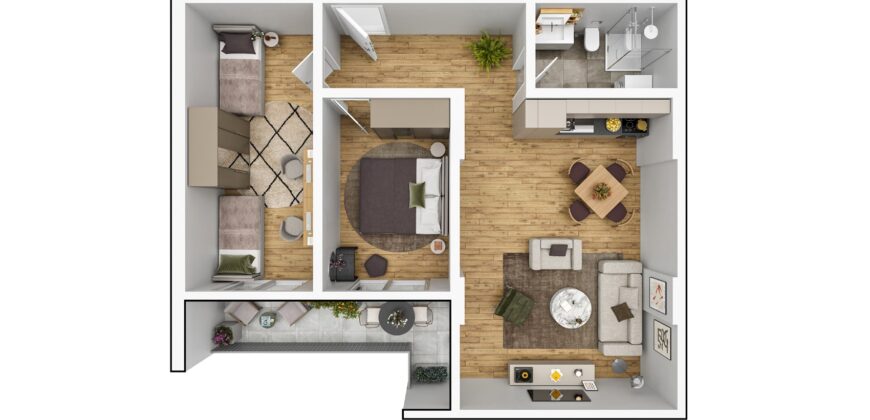 Banesa 608 Blloku i Ri “C4-C12” Hyrja C8