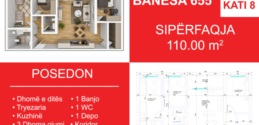 Banesa 655 Blloku i Ri “C4-C12” Hyrja C8