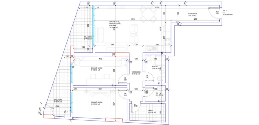 Banesa 828 Blloku i Ri “C4-C12” Hyrja C11