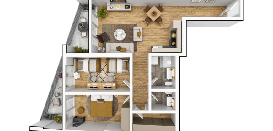 Banesa 828 Blloku i Ri “C4-C12” Hyrja C11