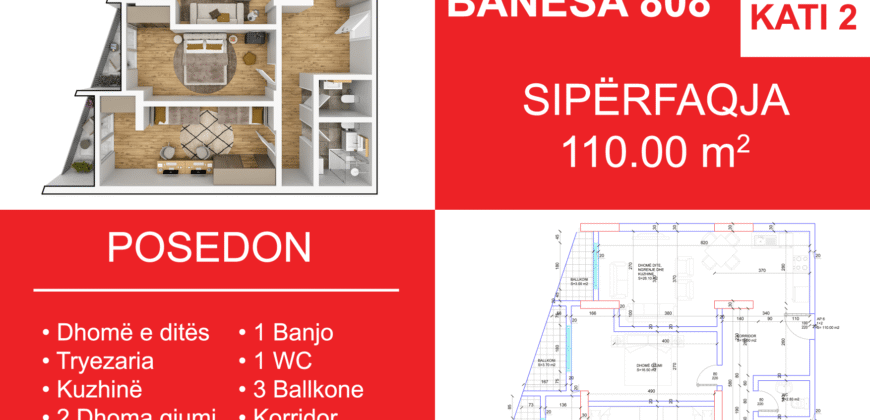 Banesa 808 Blloku i Ri “C4-C12” Hyrja C11