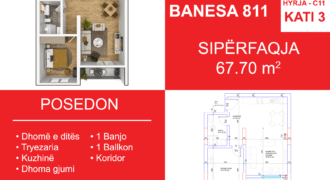 Banesa 811 Blloku i Ri “C4-C12” Hyrja C11