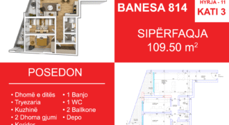 Banesa 814 Blloku i Ri “C4-C12” Hyrja C11